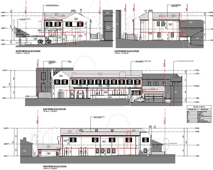 Architectural Design Plans - Elevation Plan