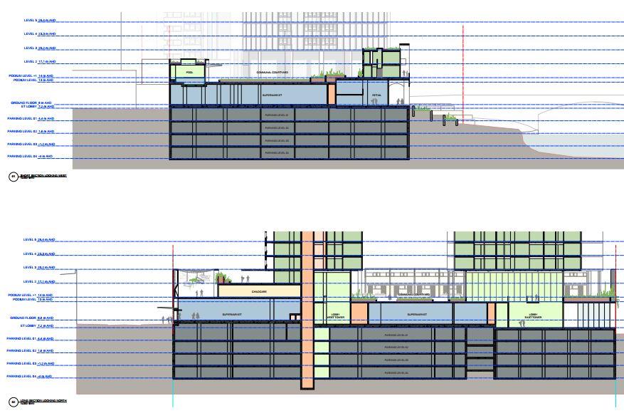 Architectural Design Plans - Section Plan