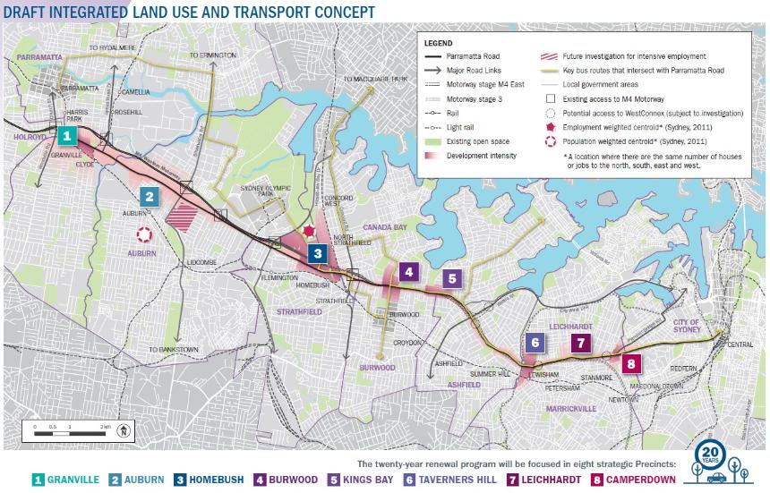 Draft Parramatta Road Urban Renewal Strategy News by TRANPLAN - Affordable Town Planners & Heritage Consultants